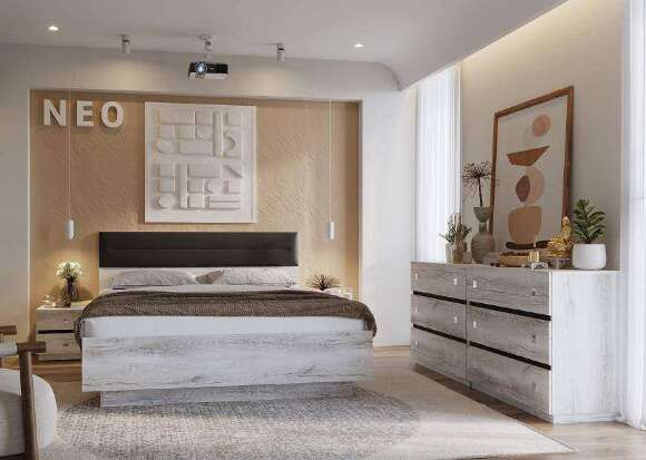 Тумба прикроватная Neo 411 (Глазов) Дуб Шавиниган Тумба прикроватная Neo 411 (Глазов) Дуб Шавиниган