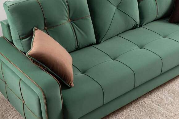 Диван кровать Черри, Зеленый Диван кровать Черри, Зеленый