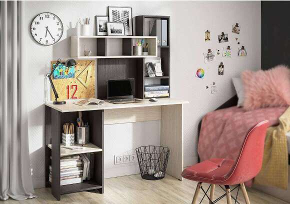 Стол компьютерный Олимп (Интерьер-Центр) Венге / Дуб белфорд Стол компьютерный Олимп (Интерьер-Центр) Венге / Дуб белфорд