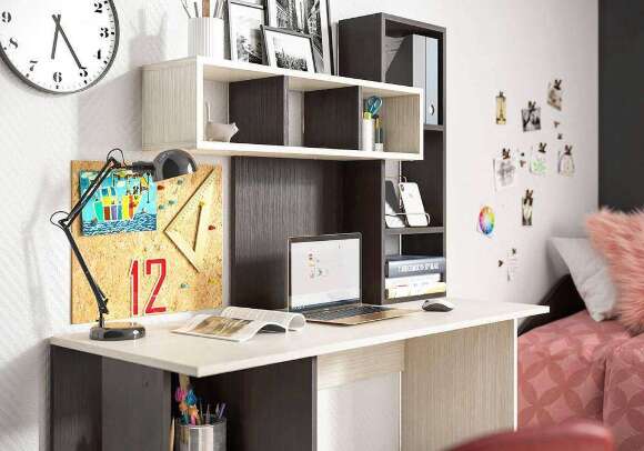 Стол компьютерный Олимп (Интерьер-Центр) Венге / Дуб белфорд Стол компьютерный Олимп (Интерьер-Центр) Венге / Дуб белфорд