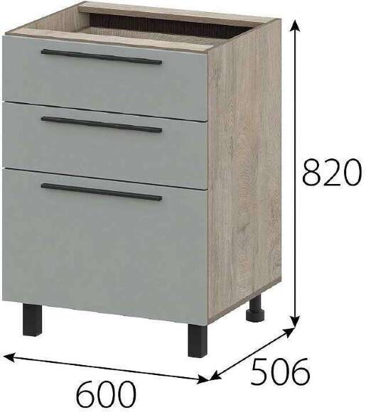 КГ Этна Стол-рабочий 6с3я Софт Грей КГ Этна Стол-рабочий 6с3я Софт Грей