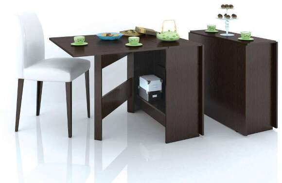 Стол-книжка раскладной ТЭКС (Венге) Стол-книжка раскладной ТЭКС (Венге)