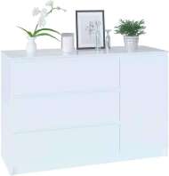 Комод Т-3Р Белый