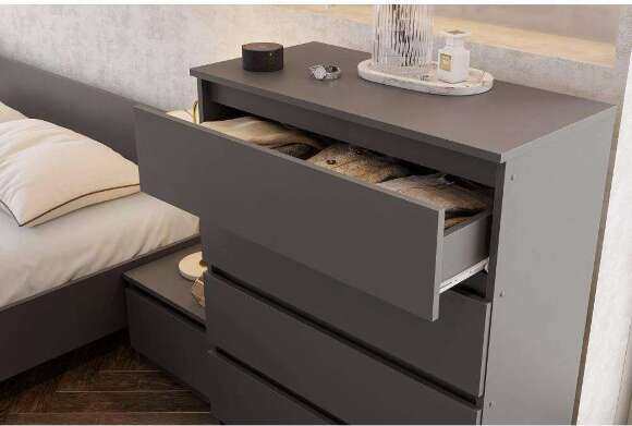 Спальня Денвер графит. Комплект 1