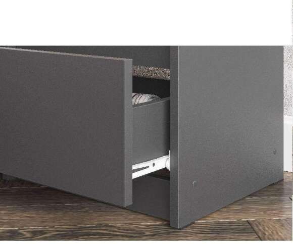 Спальня Денвер графит. Комплект 1