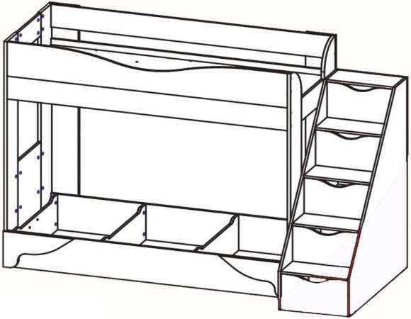 Латте 77-01 кровать-диван Дуб сонома / Аляска / Велюр Морская волна Латте 77-01 кровать-диван Дуб сонома / Аляска / Велюр Морская волна