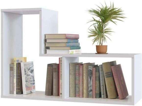 Стеллаж Сокол 11( 8 модулей ПК-9) Белый