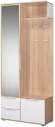 Куба Шкаф комбинированный 10.14 дуб сонома/белый