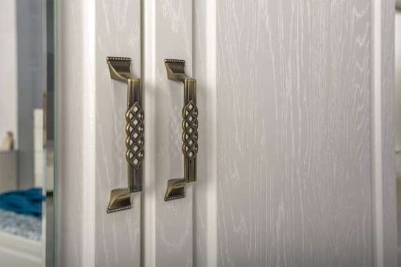 Шкаф для одежды Ливерпуль, 13.134.01, Белый, Ясень ваниль Шкаф для одежды Ливерпуль, 13.134.01, Белый, Ясень ваниль