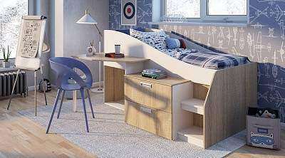 Кровать детская 80х190 Скаут БТС