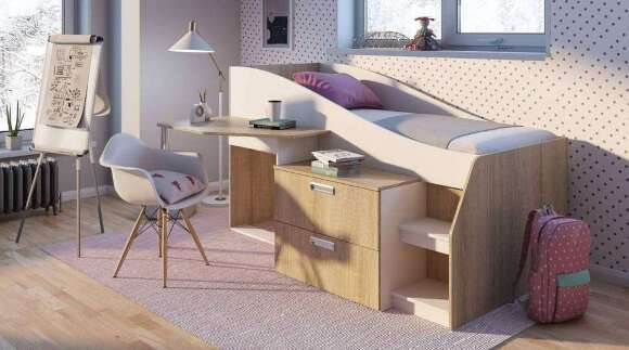 Кровать детская 80х190 Скаут БТС