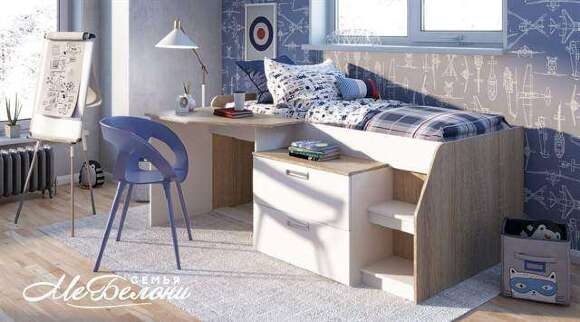 Кровать детская 80х190 Скаут БТС