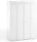 Шкаф 4-х дверный Италия ИТ-59 белое дерево
