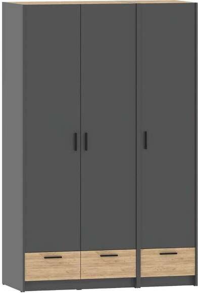 Спальня Оттавия 3 Антрацит / Дуб золотой Спальня Оттавия 3 Антрацит / Дуб золотой