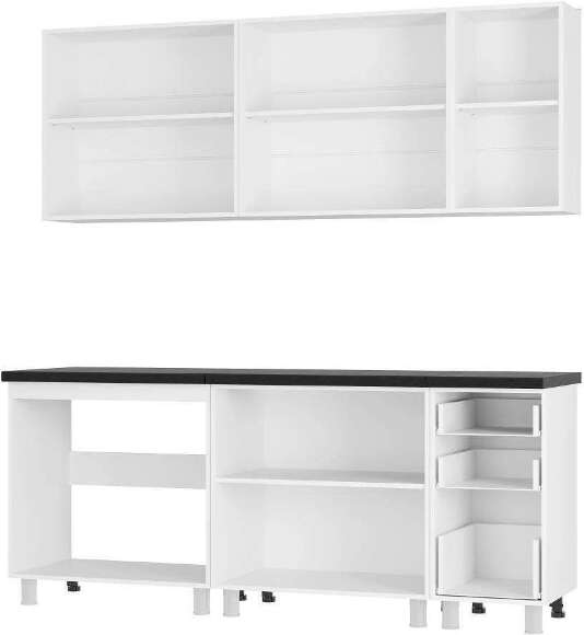 Кухня Крафт 2,0 м Крафт;Графит Кухня Крафт 2,0 м Крафт;Графит