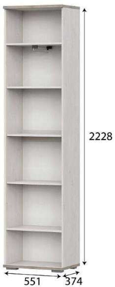 Шкаф для одежды и белья Александрия ШК-104