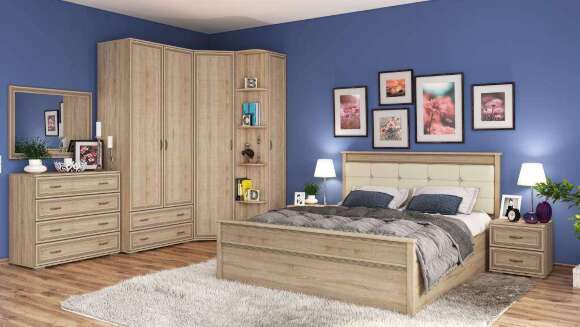 Шкаф угловой ЛШ-25 Ливорно DOMANI (Дуб сонома) Шкаф угловой ЛШ-25 Ливорно DOMANI (Дуб сонома)