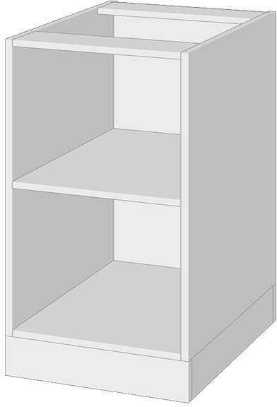 Шкаф кухонный нижний  Варя 600 6Н (Крафт золотой)