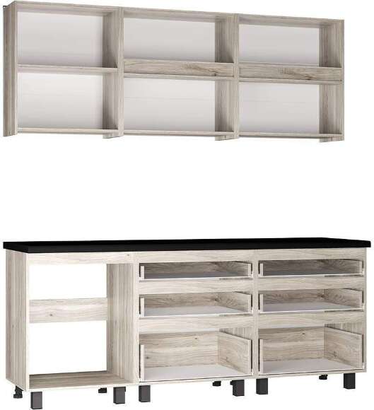 Готовая кухня Арника Лайт 2.0 м, без столешницы