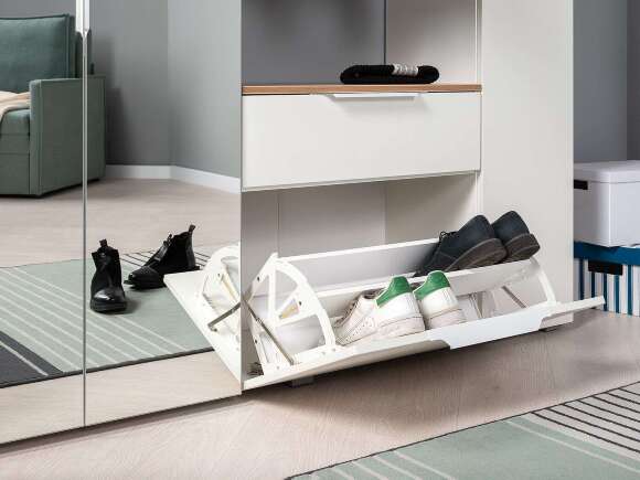 Прихожая Октава 1 Серый графит/Дуб Вотан