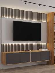 Комплект декоративных реек 30х22, графит Комплект декоративных реек 30х22, графит