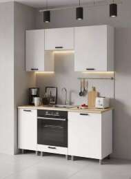 МК Аленушка 1,6м в.5 Лаванда Молочный,скоба черный,сонома