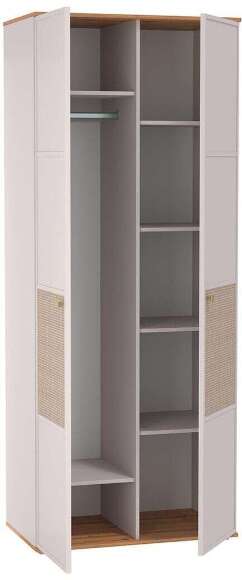 60.02 шкаф для одежды Бора Кашемир/Дуб Вотан 60.02 шкаф для одежды Бора Кашемир/Дуб Вотан