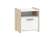 Тумба прикроватная Симпл НМ 013.11 дуб сонома/белый Тумба прикроватная Симпл НМ 013.11 дуб сонома/белый