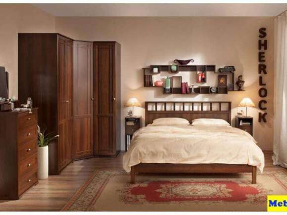 Тумба прикроватная Sherlock 51 Глазов (Орех Шоколадный) Тумба прикроватная Sherlock 51 Глазов (Орех Шоколадный)