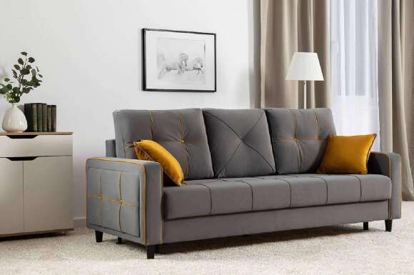 Диван кровать Черри, Серый Диван кровать Черри, Серый