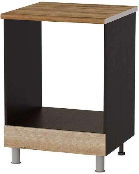 Напольный шкаф под духовку Плейона П6Д, венге/дуб делано Напольный шкаф под духовку Плейона П6Д, венге/дуб делано