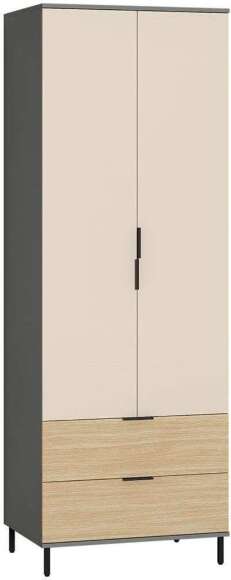 Марвэл Шкаф 16.317.02 Темно - серый / Плэйн / Дымчатый Зеленый