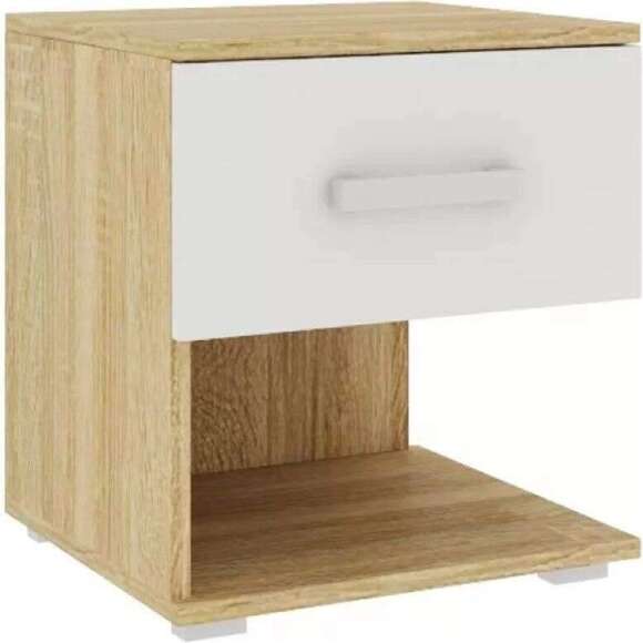 NEXT 67 (2 шт.) Тумба прикроватная Дуб Сонома / Белый NEXT 67 (2 шт.) Тумба прикроватная Дуб Сонома / Белый