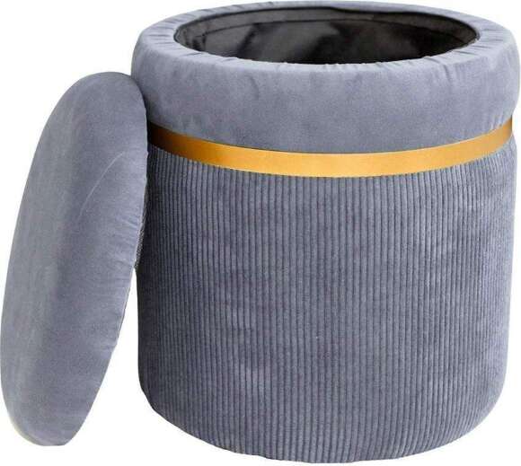 Пуф Лакси Серый