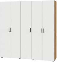 Шкаф распашной ШК 10, Дуб золотой, Белый Шкаф распашной ШК 10, Дуб золотой, Белый