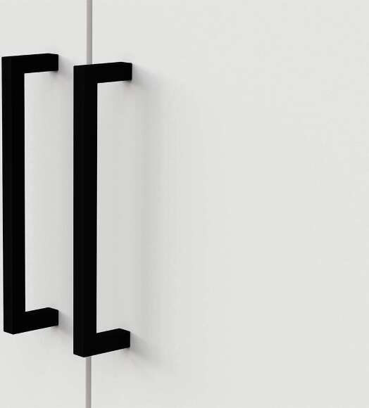 Шкаф распашной ШК 10, Дуб золотой, Белый