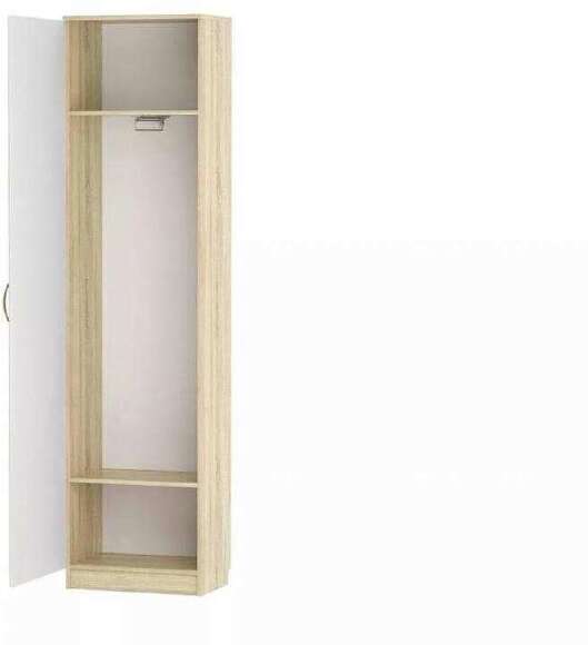 НМ 014.71 ЛВ Шкаф для одежды Оливия Дуб Сонома/белое дерево НМ 014.71 ЛВ Шкаф для одежды Оливия Дуб Сонома/белое дерево