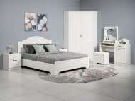 Спальня Ливерпуль 1 Белый/Ясень ваниль