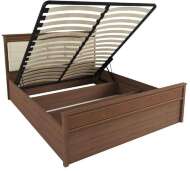 Кровать 140х200 ЛКР-1 (с подъемным механизмом) Ливорно DOMANI Орех донской