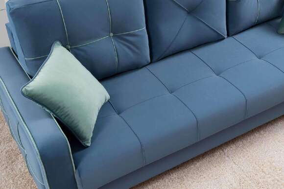 Диван кровать Черри, Синий Диван кровать Черри, Синий