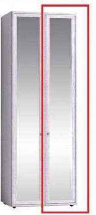 Зеркальный фасад шкафа для одежды Paola 54, 55, 56, правый ясень анкор светлый