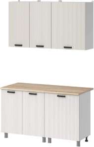 МК Аленушка 1,4м Лотос Молочный,скоба антрацит,сонома МК Аленушка 1,4м Лотос Молочный,скоба антрацит,сонома