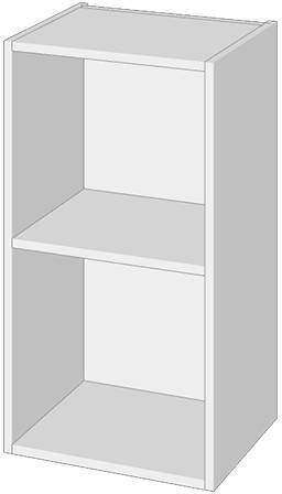Шкаф кухонный верхний Варя 600 6В (Крафт золотой)