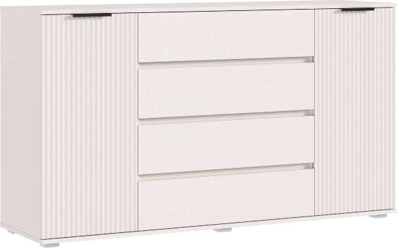 Марвэл Комод 2 двери 4 ящика (1600) (Кашемир, Кашемир)