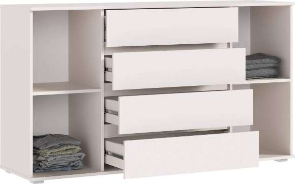 Марвэл Комод 2 двери 4 ящика (1600) (Кашемир, Кашемир)