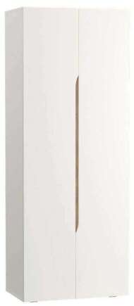 Муссон Шкаф двухстворчатый 13.198 белый/дуб эндгрейн