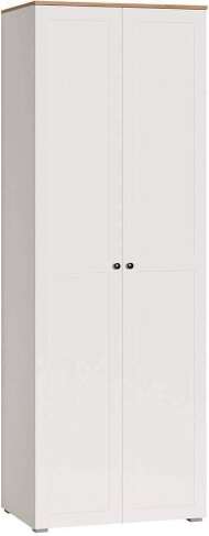 Шкаф для одежды Остин 13.336.02, Белый шагрень, Дуб золотой Шкаф для одежды Остин 13.336.02, Белый шагрень, Дуб золотой