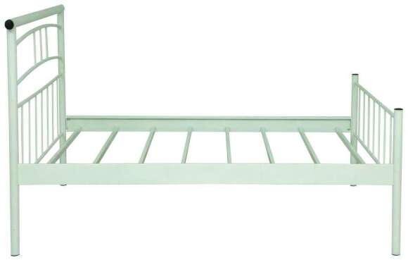 Кровать двойная Токио 42.25 Металл белый