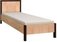 Кровать 90х200 с основанием из дерева Bauhaus 5 (Глазов) Дуб Сонома Кровать 90х200 с основанием из дерева Bauhaus 5 (Глазов) Дуб Сонома