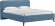 Миа кровать 160 Bravo blue (светло-синий) / кант Лайт 10 Велюр (коричневый) Миа кровать 160 Bravo blue (светло-синий) / кант Лайт 10 Велюр (коричневый)